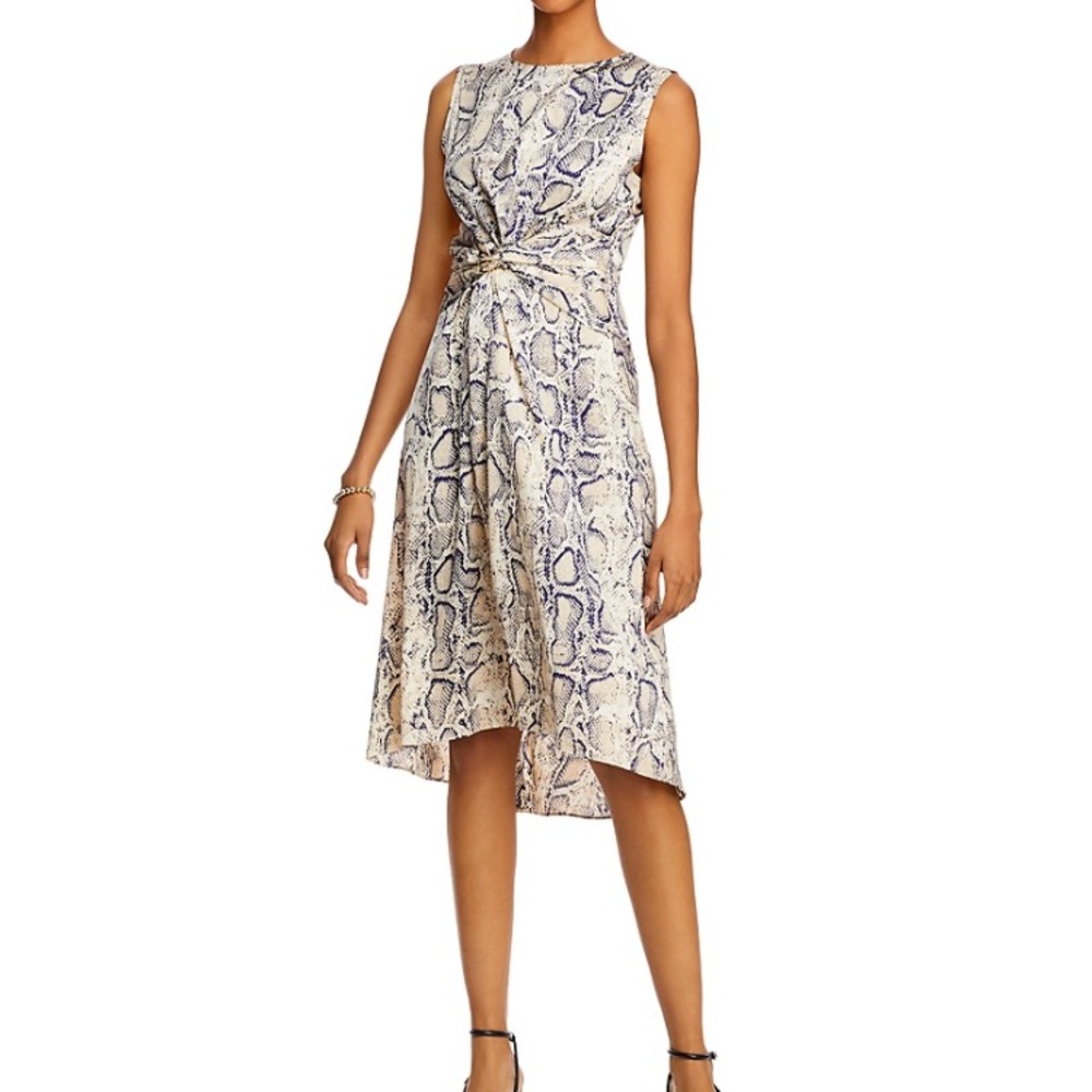AQUA | Snake Skin Dress